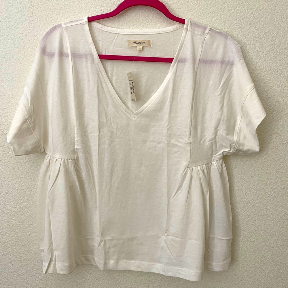 Madewell Flutter Sleeve Tee